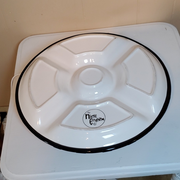 Nicole Engblom Multi-Color Rooster & Chick Dish - Picture 6 of 7